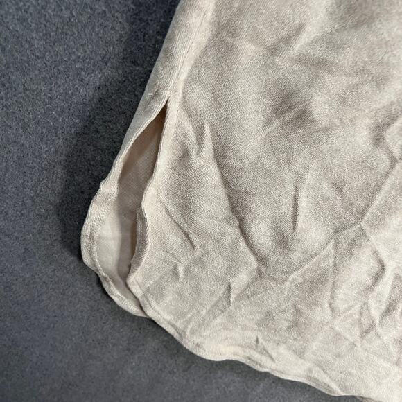 Belle Beach by Kim Gravel Poolside Terry Maxi Skirt Sand Size Extra Large - Picture 8 of 9